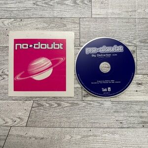 No Doubt, Big Distraction‎ CD Single Promotional 2000 Gwen Stefani Y2K 90s